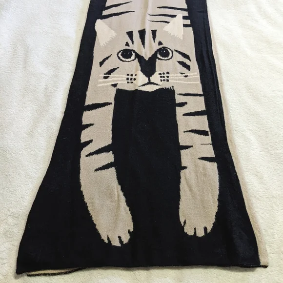 Topshop Cat Blanket Scarf/Wrap - Picture 1 of 5